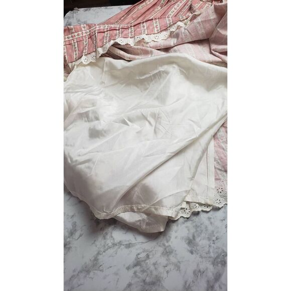 Vintage Enzian Trachter Floral Pink Skirt  Made in Germany - Picture 14 of 14